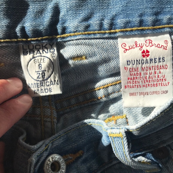 Lucky Brand Sweet Dream Cuffed Crop Jeans - Picture 4 of 8